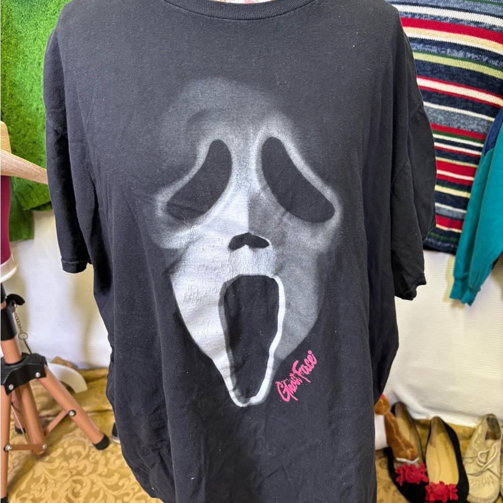 Ghost Face Graphic T-Shirt